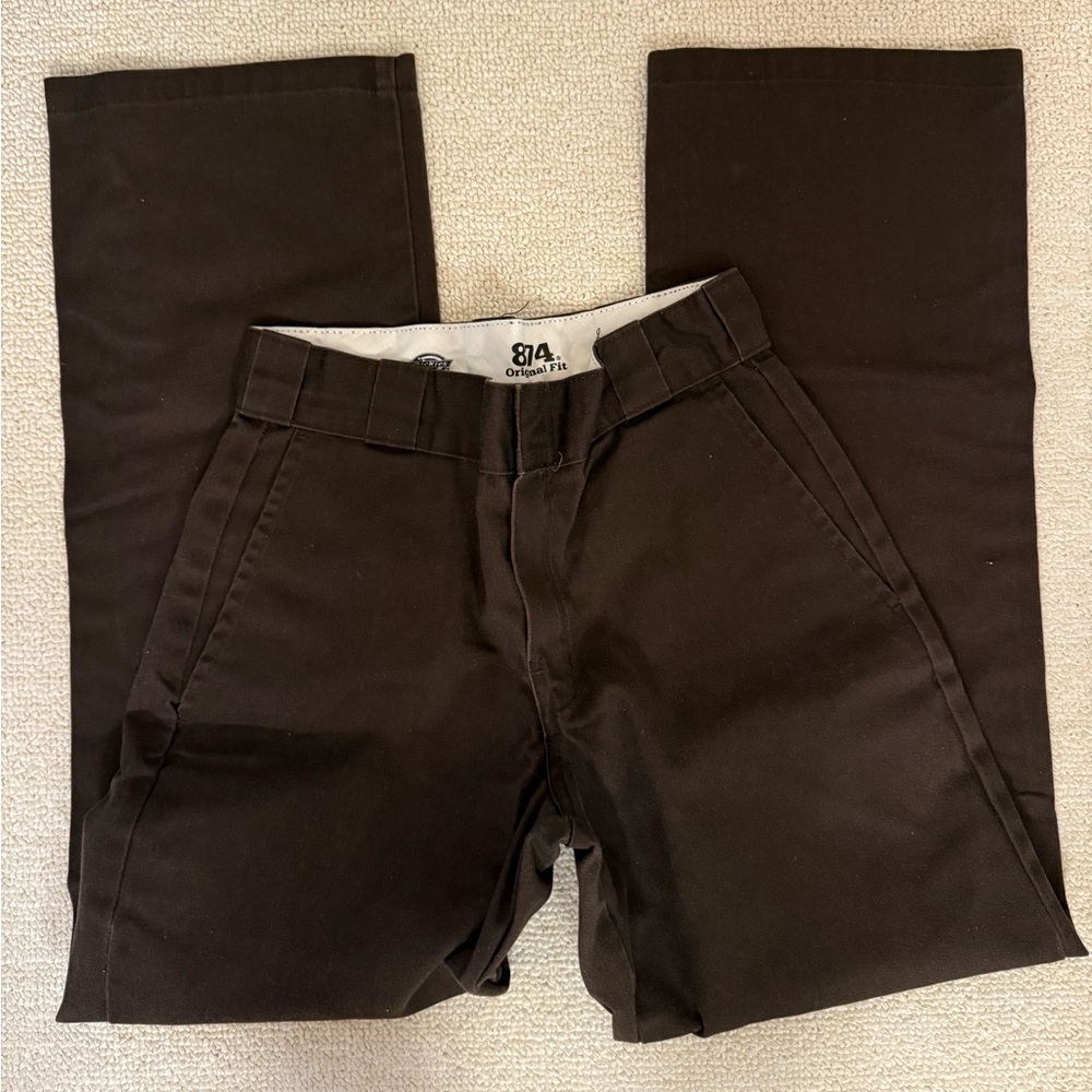 Dickies Women's Brown Straight Leg Pants